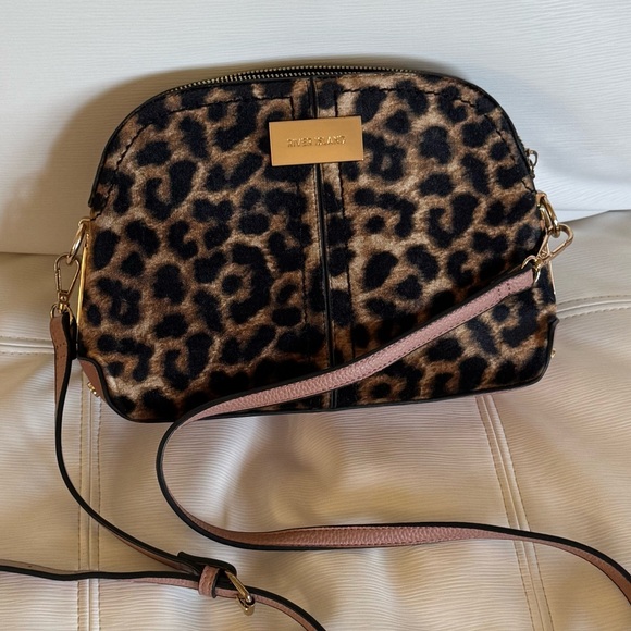 River Island Handbags - ASOS River Island ~ Leopard Print Crossbody Bag